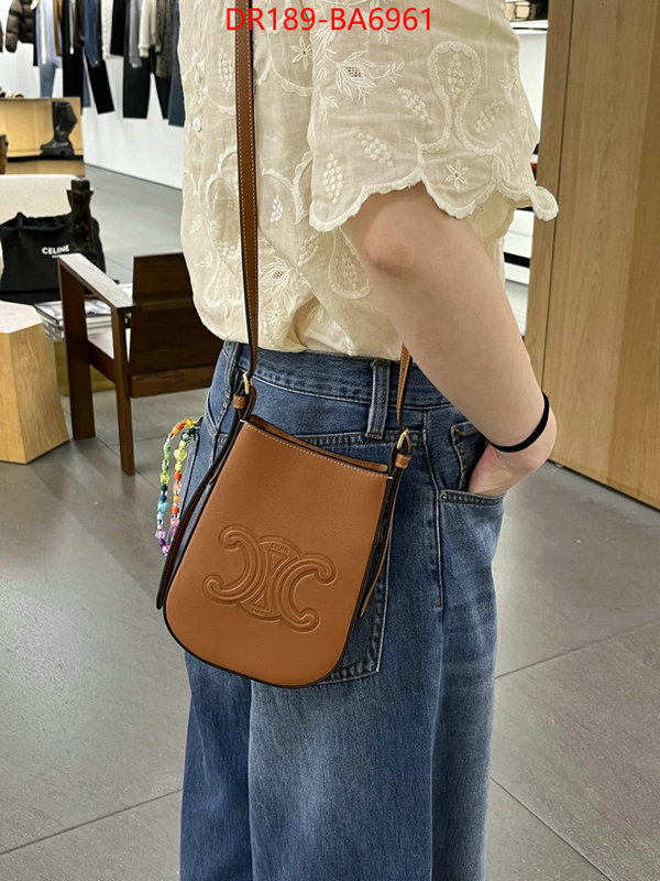 Celine Bags(TOP)-Crossbody- wholesale 2024 replica ID: BA6961 $: 189USD,