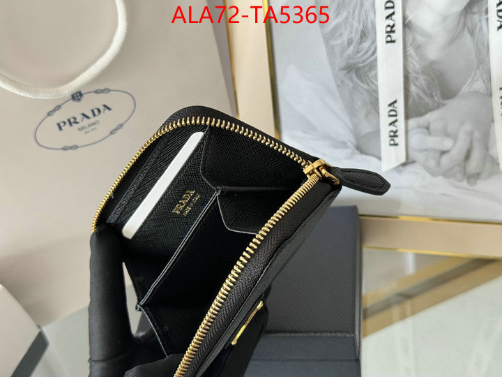 Prada Bags(TOP)-Wallet mirror copy luxury ID: TA5365 $: 72USD,