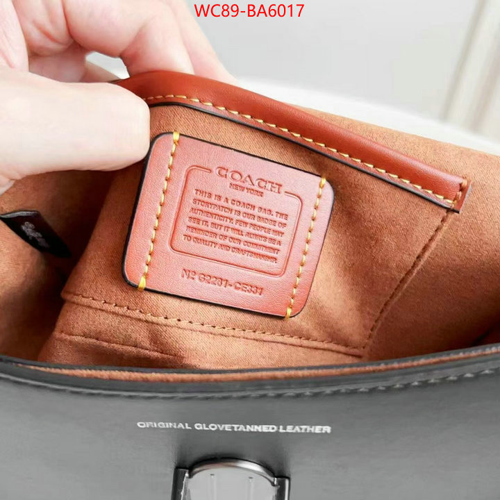 Coach Bags(4A)-Crossbody- best fake ID: BA6017 $: 89USD,