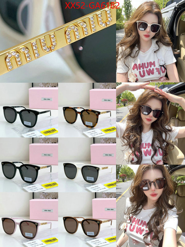 Glasses-Miu Miu sellers online ID: GA6182 $: 52USD