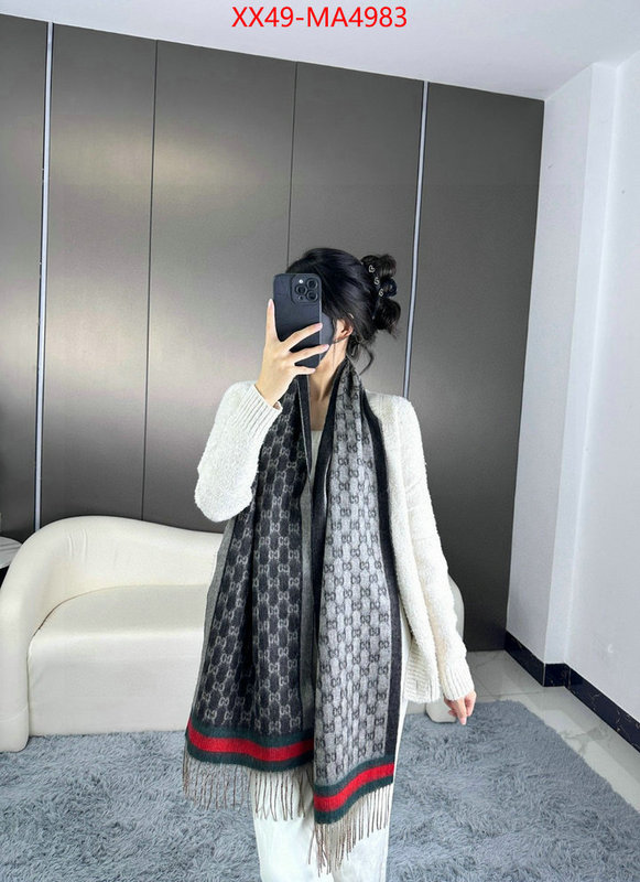 Scarf-Gucci luxury fashion replica designers ID: MA4983 $: 49USD