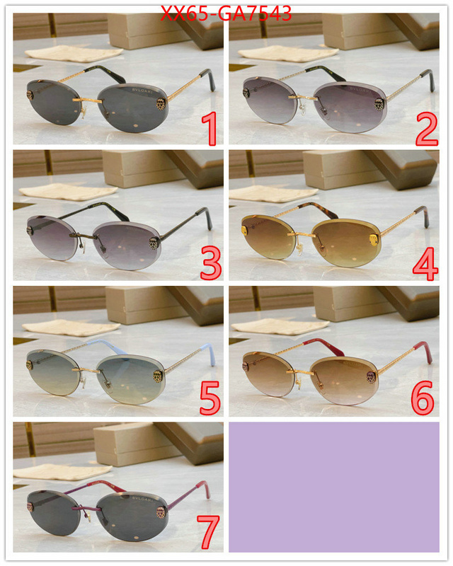 Glasses-Bvlgari high quality perfect ID: GA7543 $: 65USD