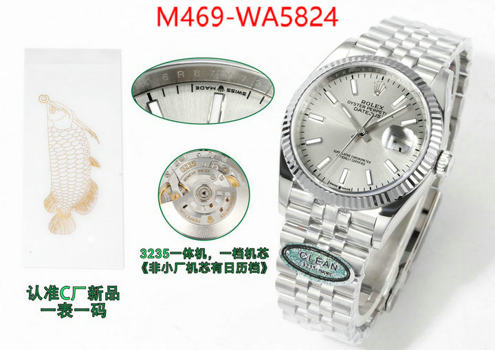 Watch(TOP)-Rolex high quality perfect ID: WA5824 $: 469USD