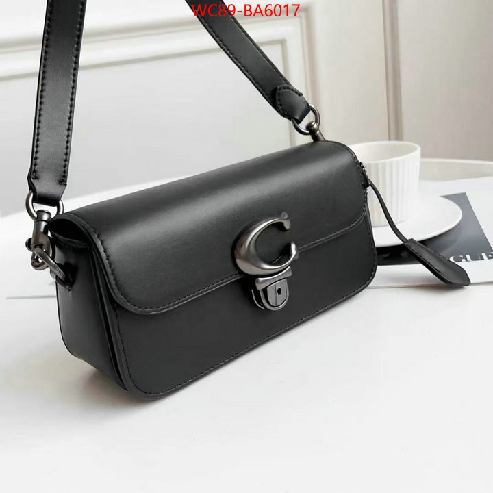 Coach Bags(4A)-Crossbody- best fake ID: BA6017 $: 89USD,