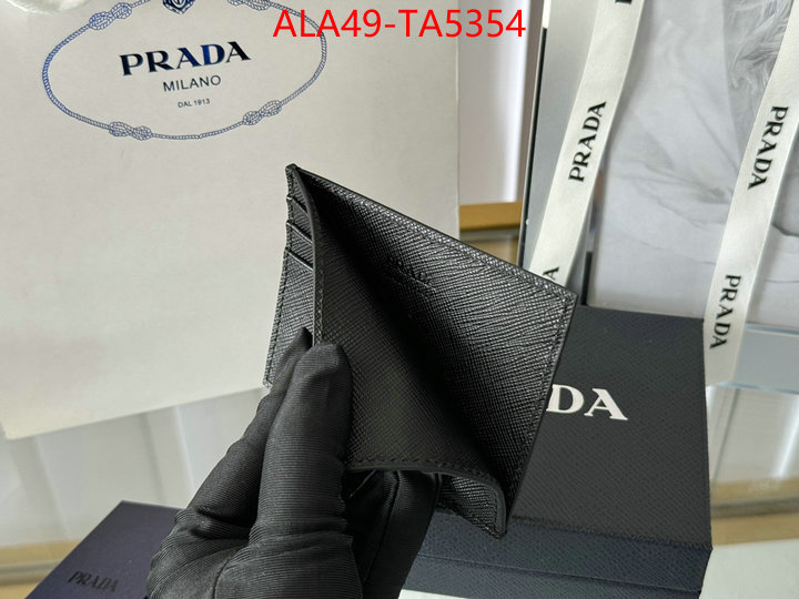 Prada Bags(TOP)-Wallet where to buy the best replica ID: TA5354 $: 49USD,