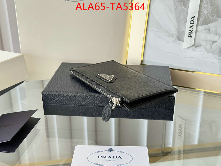 Prada Bags(TOP)-Wallet designer fake ID: TA5364 $: 65USD,