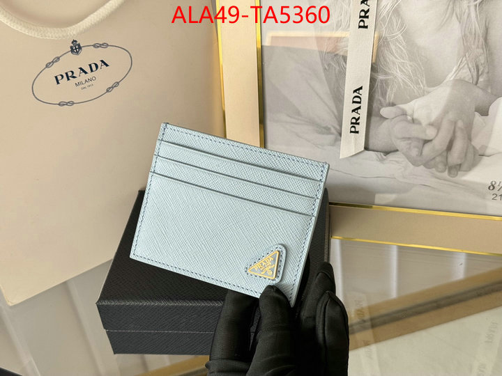 Prada Bags(TOP)-Wallet are you looking for ID: TA5360 $: 49USD,