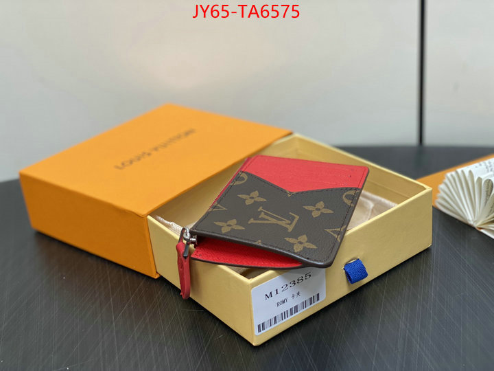 LV Bags(TOP)-Wallet luxury cheap replica ID: TA6575 $: 65USD,