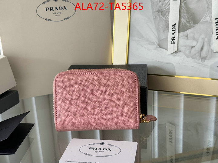 Prada Bags(TOP)-Wallet mirror copy luxury ID: TA5365 $: 72USD,