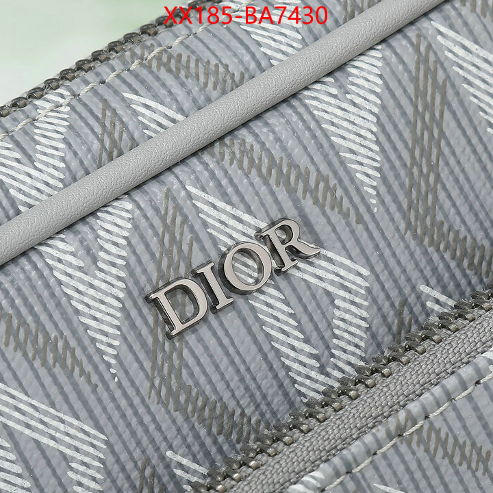 Dior Bags(TOP)-Saddle- aaaaa+ replica designer ID: BA7430 $: 185USD,