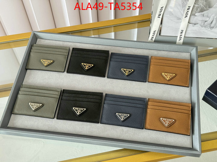 Prada Bags(TOP)-Wallet where to buy the best replica ID: TA5354 $: 49USD,