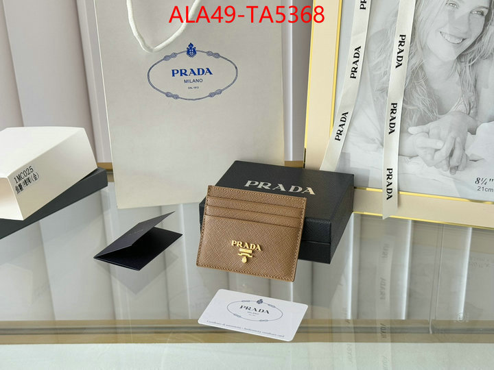 Prada Bags(TOP)-Wallet high quality replica ID: TA5368 $: 49USD,