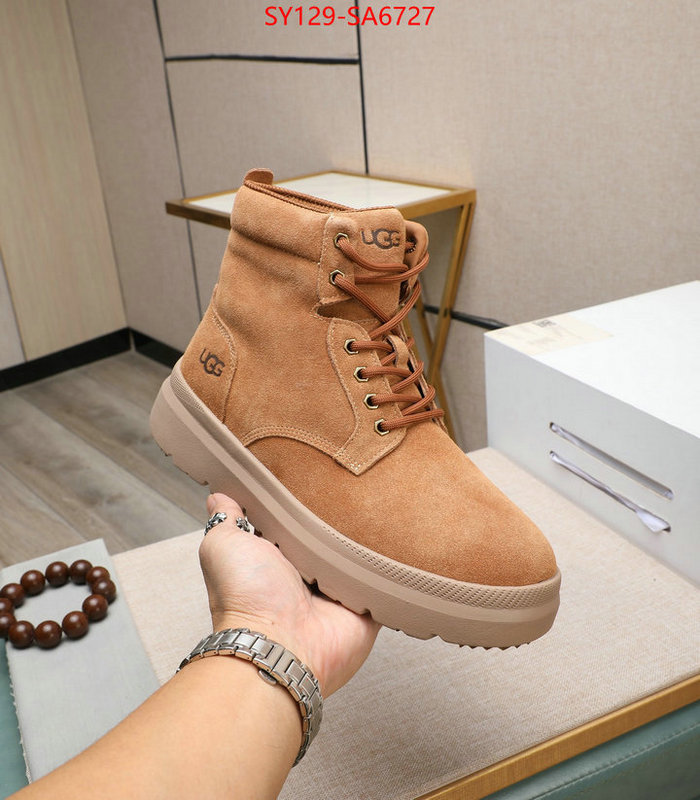 Men Shoes-UGG how to buy replica shop ID: SA6727 $: 129USD