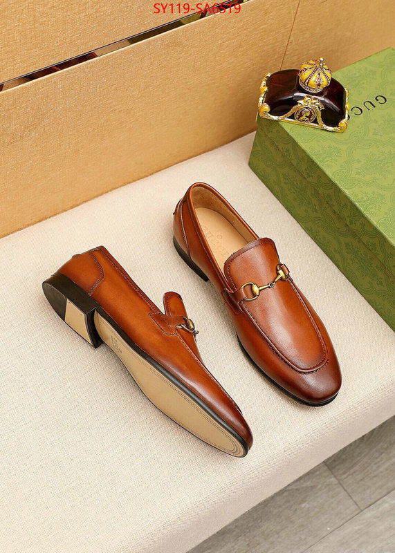 Men Shoes-Gucci best wholesale replica ID: SA6519 $: 119USD