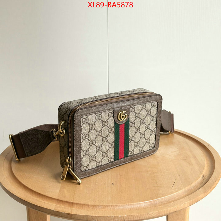 Gucci Bags(4A)-Crossbody- for sale online ID: BA5878 $: 89USD,