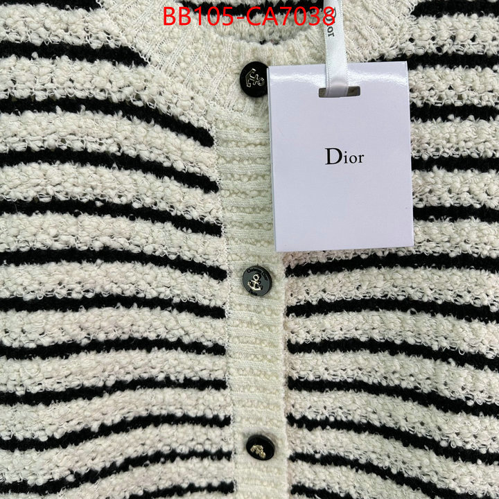 Clothing-Dior shop the best high authentic quality replica ID: CA7038 $: 105USD