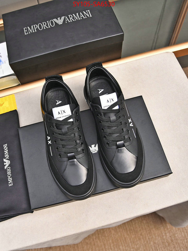 Men shoes-Armani where to find the best replicas ID: SA6530 $: 105USD