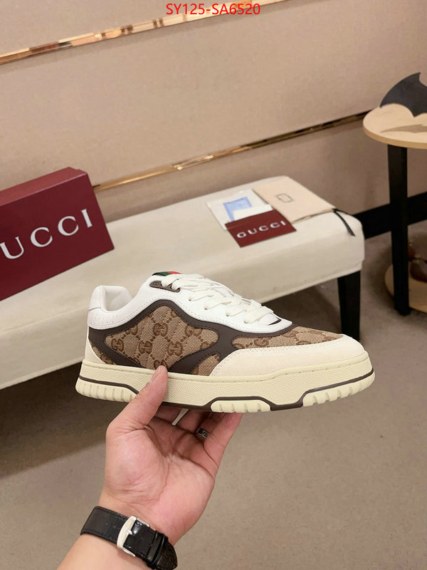 Men Shoes-Gucci 2024 luxury replicas ID: SA6520 $: 125USD