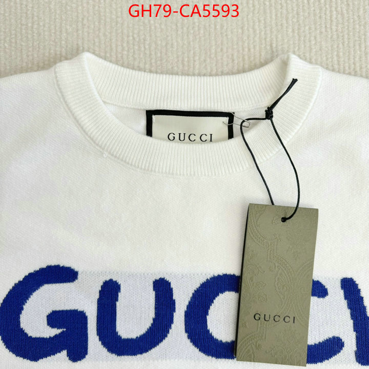 Clothing-Gucci best replica new style ID: CA5593 $: 79USD