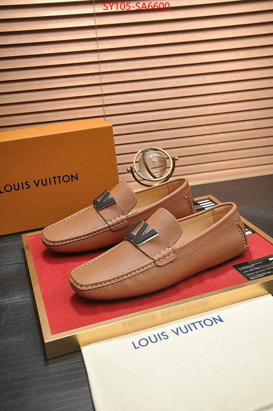 Men Shoes-LV fake aaaaa ID: SA6600 $: 105USD