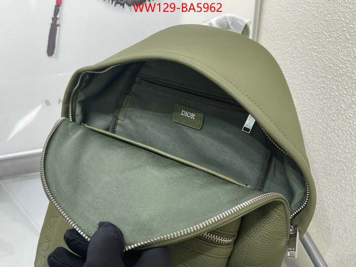 Dior Bags(4A)-Backpack- fake designer ID: BA5962