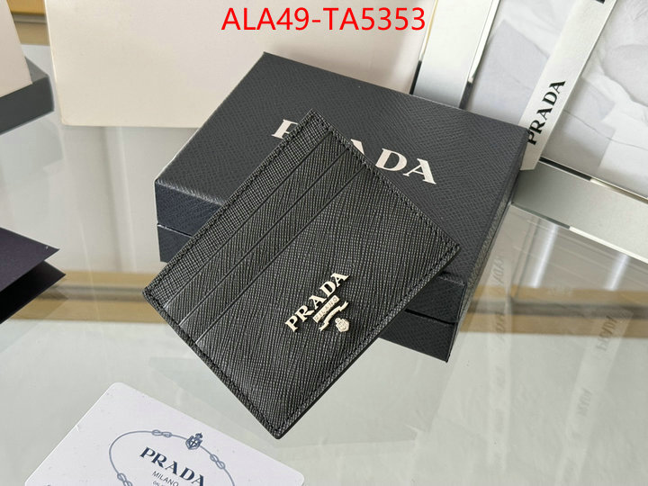 Prada Bags(TOP)-Wallet 7 star quality designer replica ID: TA5353 $: 49USD,