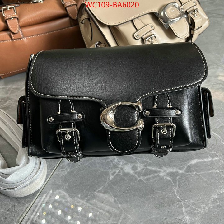 Coach Bags(4A)-Crossbody- top quality ID: BA6020 $: 109USD,