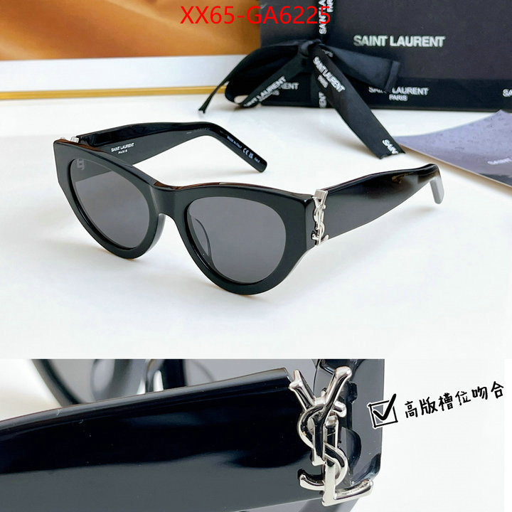 Glasses-YSL high quality replica designer ID: GA6225 $: 65USD