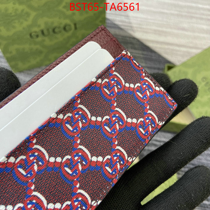 Gucci Bags(TOP)-Wallet- replica aaaaa designer ID: TA6561 $: 65USD,