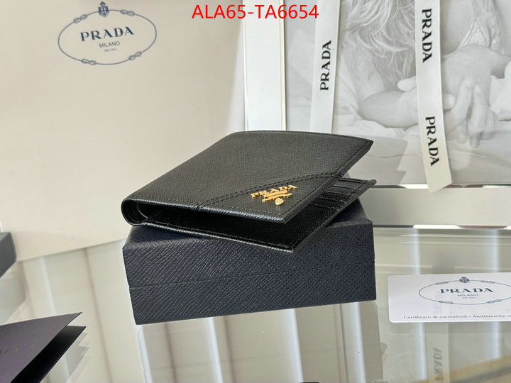 Prada Bags(TOP)-Wallet best luxury replica ID: TA6654 $: 65USD,