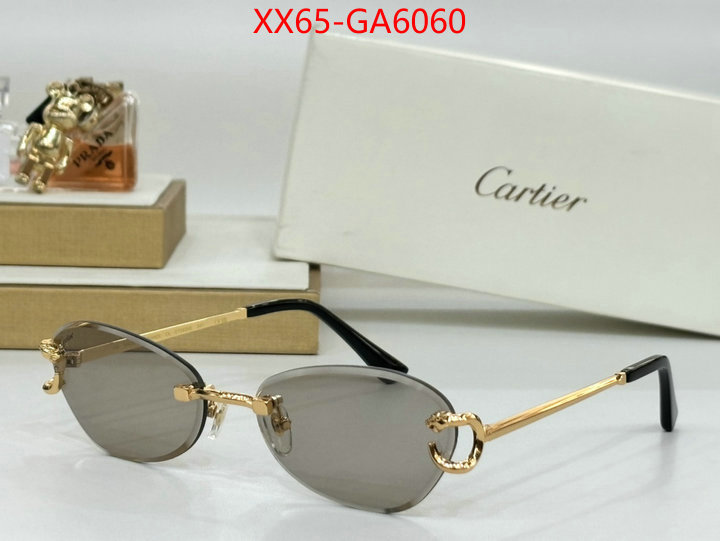 Glasses-Cartier cheap ID: GA6060 $: 65USD