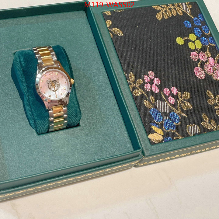 Watch(4A)-Gucci aaaaa quality replica ID: WA5502 $: 119USD