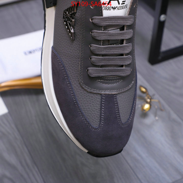 Men shoes-Armani top 1:1 replica ID: SA6454 $: 109USD