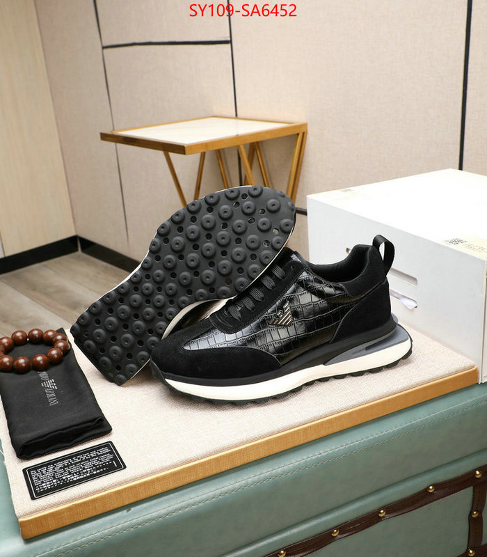 Men shoes-Armani fake ID: SA6452 $: 109USD