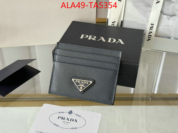 Prada Bags(TOP)-Wallet where to buy the best replica ID: TA5354 $: 49USD,