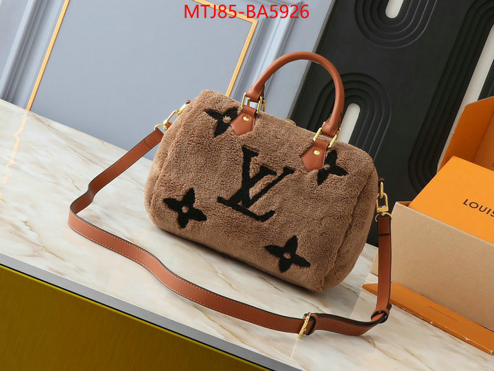 LV Bags(4A)-Speedy- buy best high-quality ID: BA5926 $: 85USD,