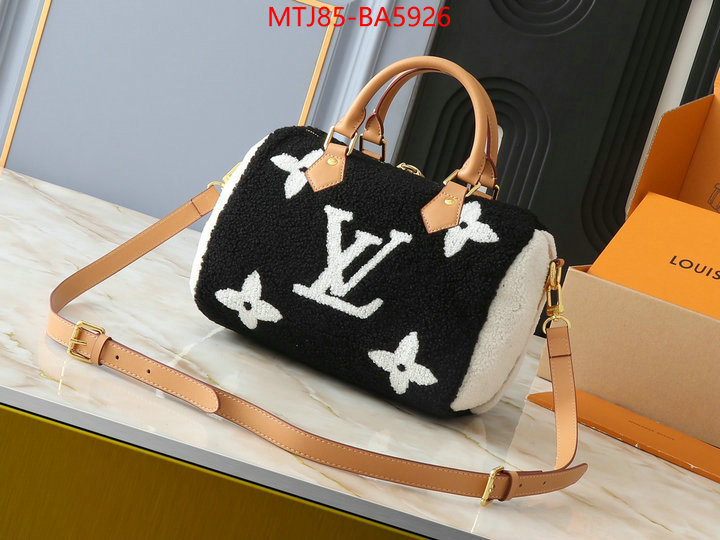 LV Bags(4A)-Speedy- buy best high-quality ID: BA5926 $: 85USD,