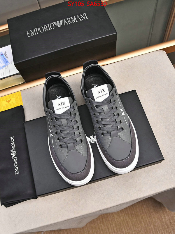 Men shoes-Armani where to find the best replicas ID: SA6530 $: 105USD