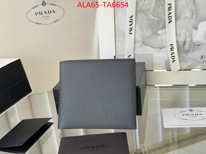 Prada Bags(TOP)-Wallet best luxury replica ID: TA6654 $: 65USD,