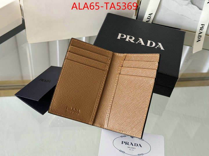 Prada Bags(TOP)-Wallet 2024 aaaaa replica customize ID: TA5369 $: 65USD,