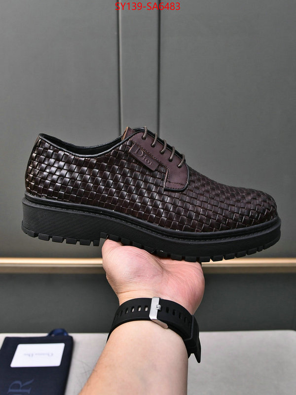 Men shoes-Dior 1:1 replica ID: SA6483 $: 139USD