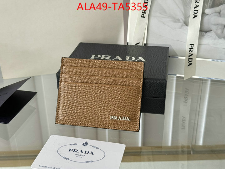 Prada Bags(TOP)-Wallet top brands like ID: TA5355 $: 49USD,