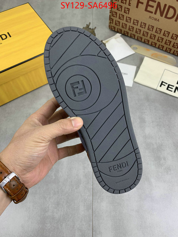 Women Shoes-Fendi quality aaaaa replica ID: SA6496 $: 129USD