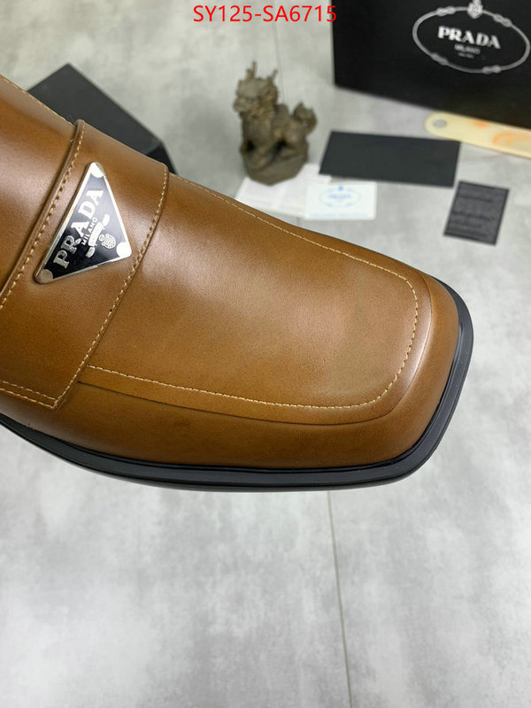 Men shoes-Prada aaaaa+ replica ID: SA6715 $: 125USD