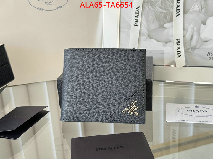 Prada Bags(TOP)-Wallet best luxury replica ID: TA6654 $: 65USD,