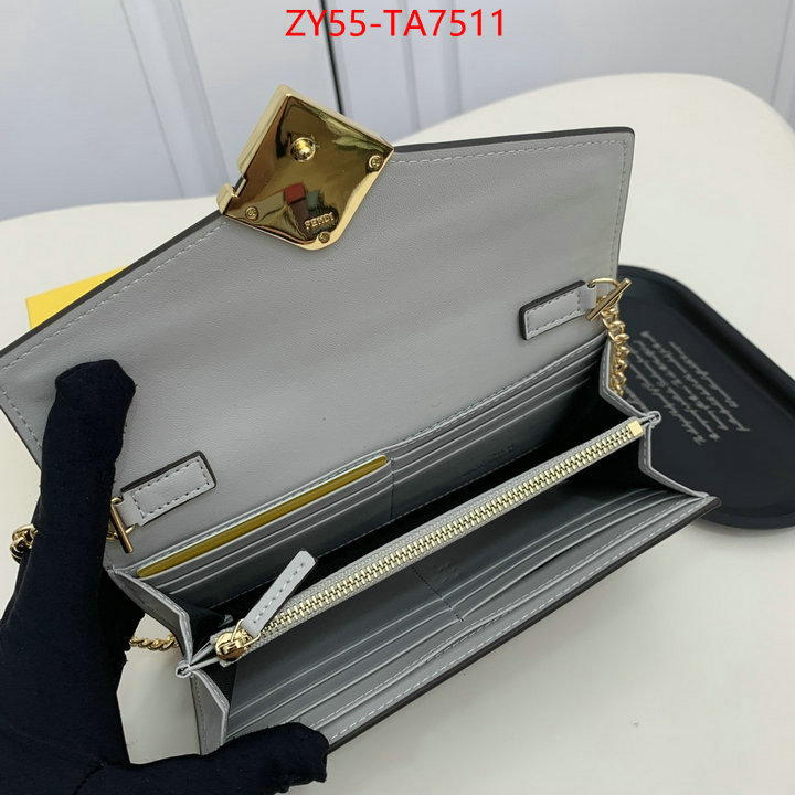 Fendi Bags(4A)-Wallet- the highest quality fake ID: TA7511 $: 55USD,