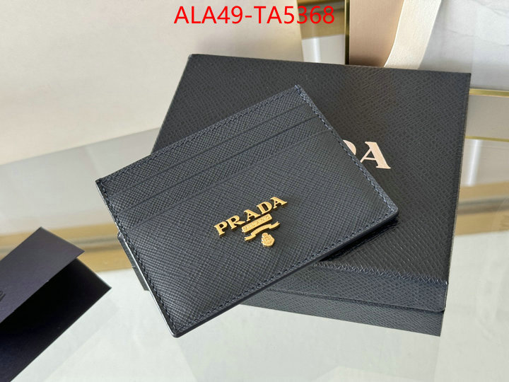 Prada Bags(TOP)-Wallet high quality replica ID: TA5368 $: 49USD,