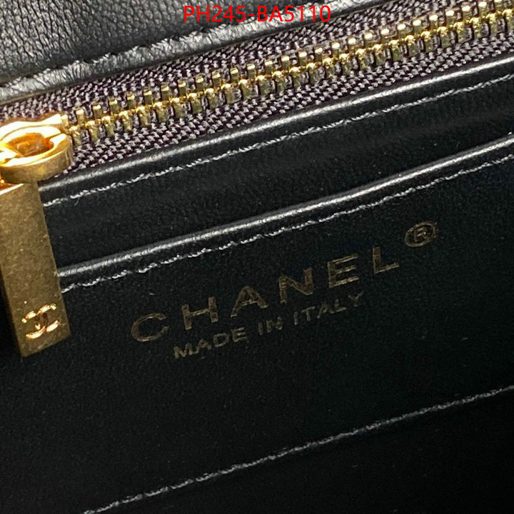 Chanel Bags(TOP)-Crossbody- top quality website ID: BA5110 $: 245USD,