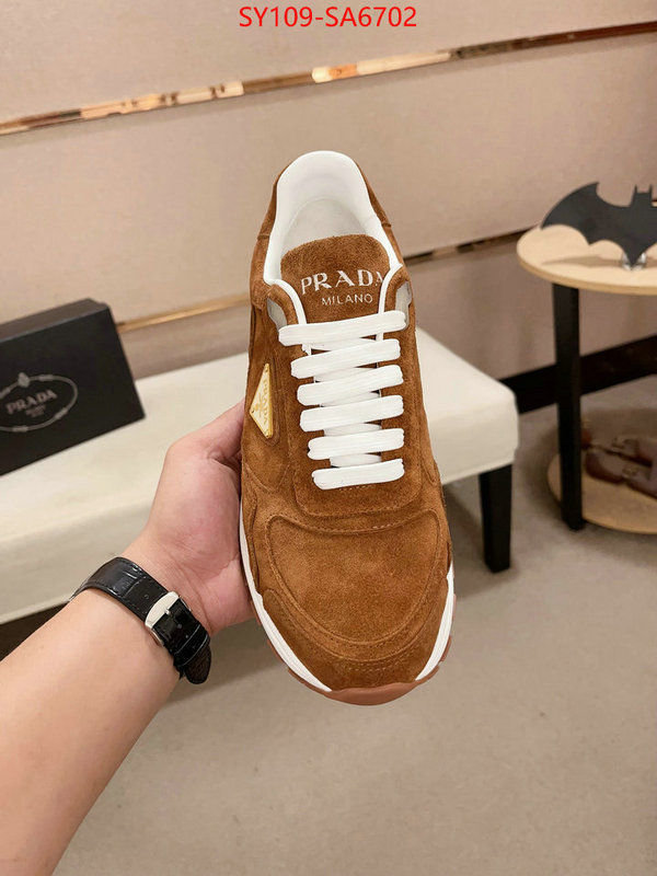 Men shoes-Prada top brands like ID: SA6702 $: 109USD