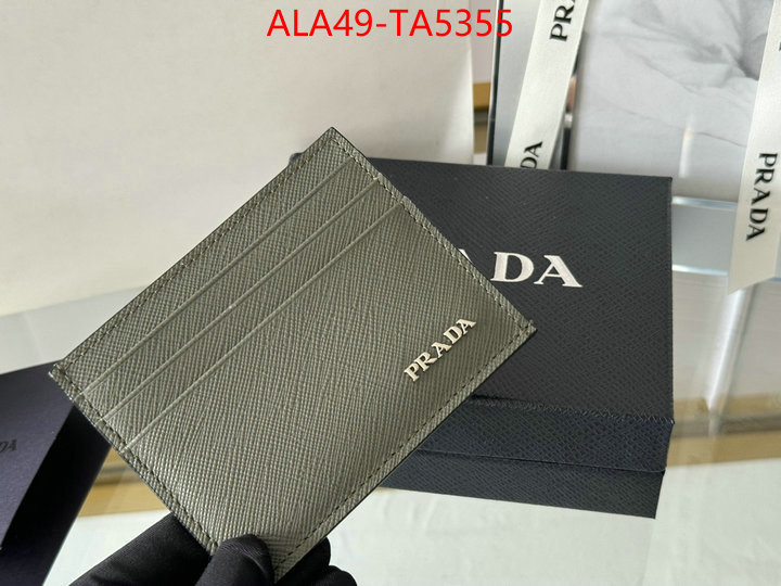 Prada Bags(TOP)-Wallet top brands like ID: TA5355 $: 49USD,